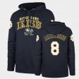 #8 Jafar Armstrong Double Decker Irish Headline Men's Navy Hoodie 749730-211