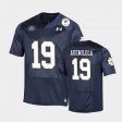 #19 Justin Ademilola 2021 Rose Bowl UND College Football Men's Navy Jersey 743437-290