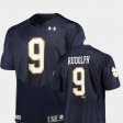 #9 Kyle Rudolph Alumni Football Game Notre Dame Replica Men Navy Jersey 442370-995