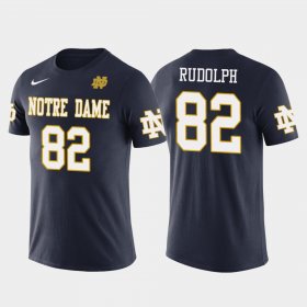 #82 Kyle Rudolph Future Stars Fighting Irish Football Mens Navy T-Shirt 406393-627