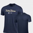 2018 Shamrock Series Fighting Irish Script Charged Cotton Under Armour Men Navy T-Shirt 496718-716
