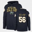 #56 Quenton Nelson Double Decker University of Notre Dame Headline Men Navy Hoodie 489801-572