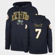 #7 Stephon Tuitt Double Decker Fighting Irish Headline Men Navy Hoodie 432090-613