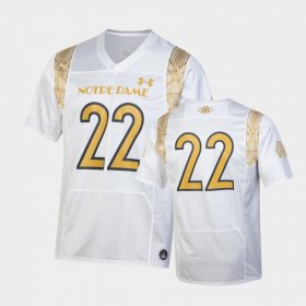 #22 2022 Shamrock Series University of Notre Dame Replica Men's White Jersey 806525-275