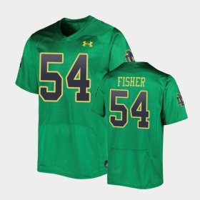 #54 Blake Fisher Replica Irish Mens Green Jersey 734147-971