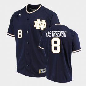 #8 Carl Yastrzemski College Baseball Notre Dame Fighting Irish Men Navy Jersey 178556-512