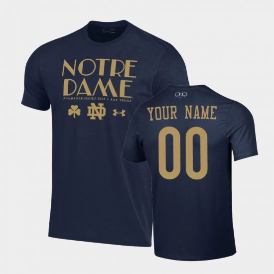#00 Custom 2022 Shamrock Series Irish Mens Navy T-Shirt 743197-957