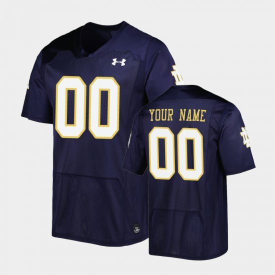 #00 Custom Replica Irish Mens Navy Jersey 599988-141