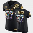 #87 Michael Mayer College Football UND 2022 Fiesta Bowl Golden Diamond Edition Men's Black Jersey 474597-859