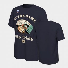 College Football Notre Dame Fighting Irish 2022 Fiesta Bowl Mantra Mens Navy T-Shirt 932058-938