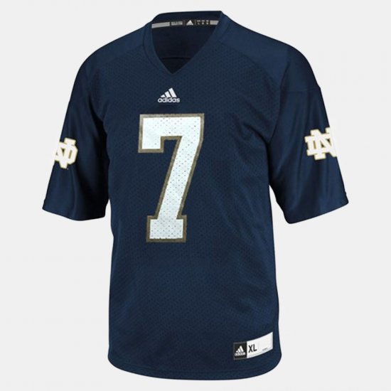 #7 Stephon Tuitt College Football Irish Mens Blue Jersey 753107-516