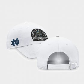 Fighting Irish 2022 NCAA Baseball Super Regional Champs Adjustable Unisex White Hat 513799-763