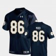 #86 Alize Mack College Football Notre Dame Fighting Irish Replica Youth Navy Jersey 876509-847