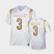 #3 Houston Griffith 2022 Shamrock Series Notre Dame Fighting Irish Replica Youth White Jersey 986889-660