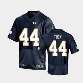 #44 Justin Tuck Replica Notre Dame Fighting Irish Youth Navy Jersey 863878-957