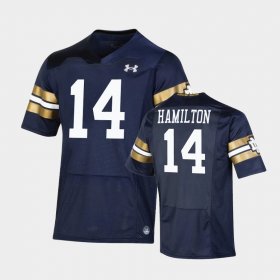 #14 Kyle Hamilton 2021 Shamrock Series Irish Replica Game Youth Navy Jersey 514538-806