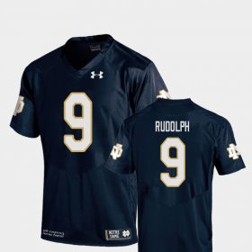 #9 Kyle Rudolph College Football Fighting Irish Replica Youth Navy Jersey 849763-550