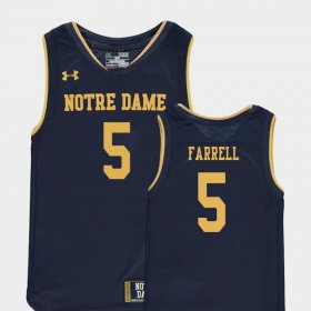 #5 Matt Farrell Replica Fighting Irish College Basketball Special Games Youth Navy Jersey 127894-758