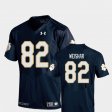 #82 Nic Weishar College Football Fighting Irish Replica Youth Navy Jersey 440426-886